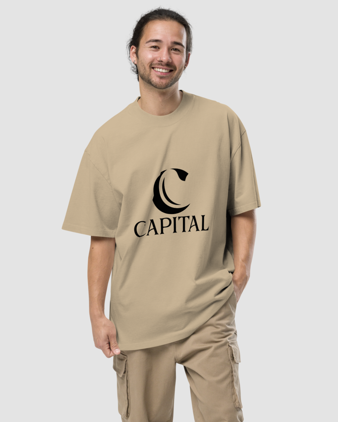 Capital Oversized faded t-shirt